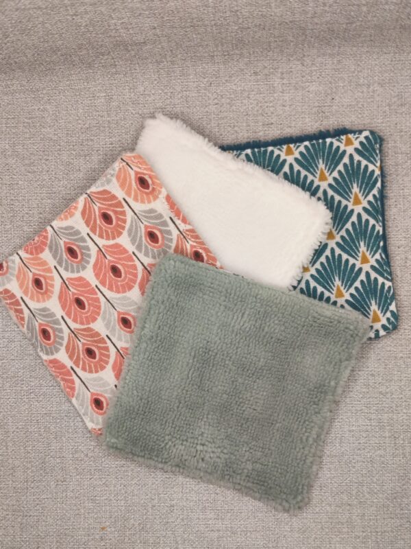 Lingettes démaquillantes réutilisables